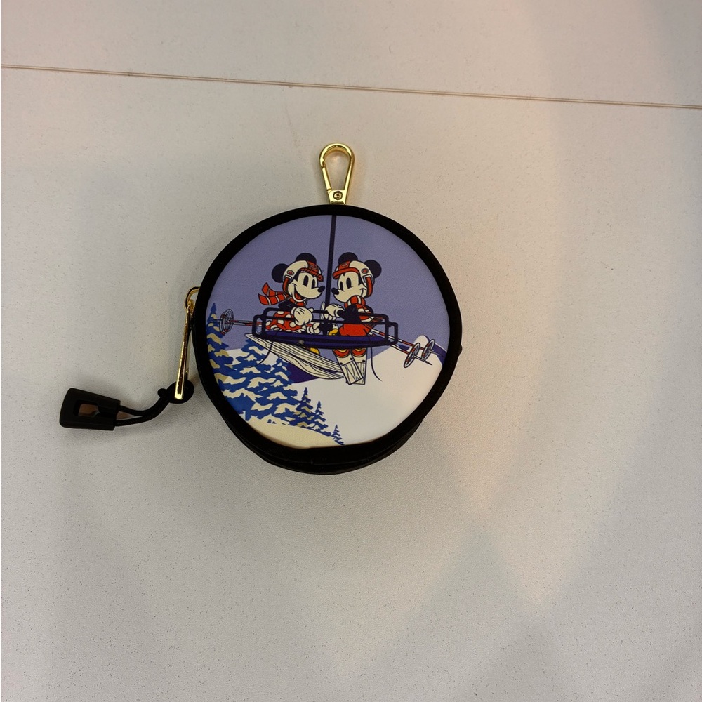 Disney blue and Black winter Coin Pouch
